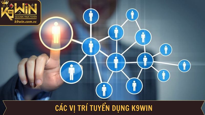 Tuyển dụng K9WIN với đa dạng vị trí